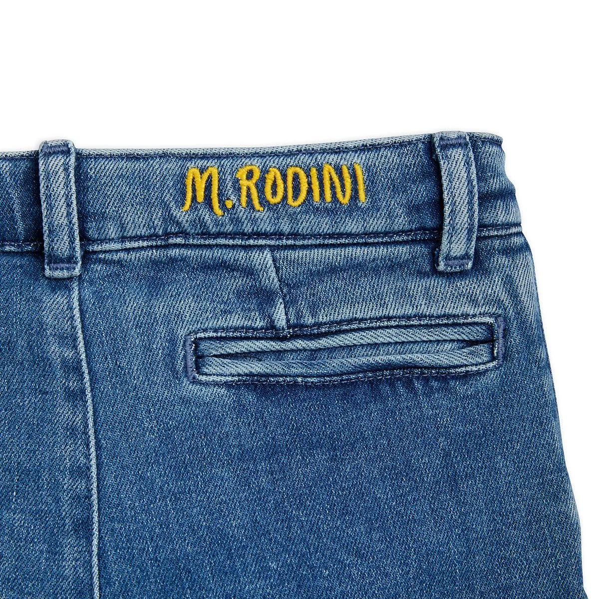Denim-Chinos aus Bio Baumwolle