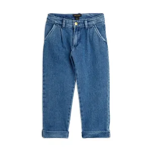 Denim-Chinos aus Bio Baumwolle