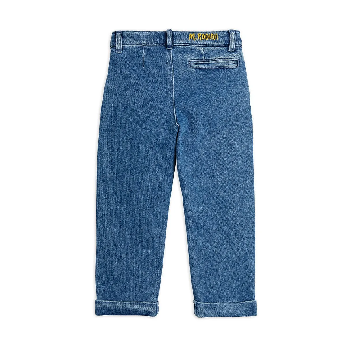 Denim-Chinos aus Bio Baumwolle