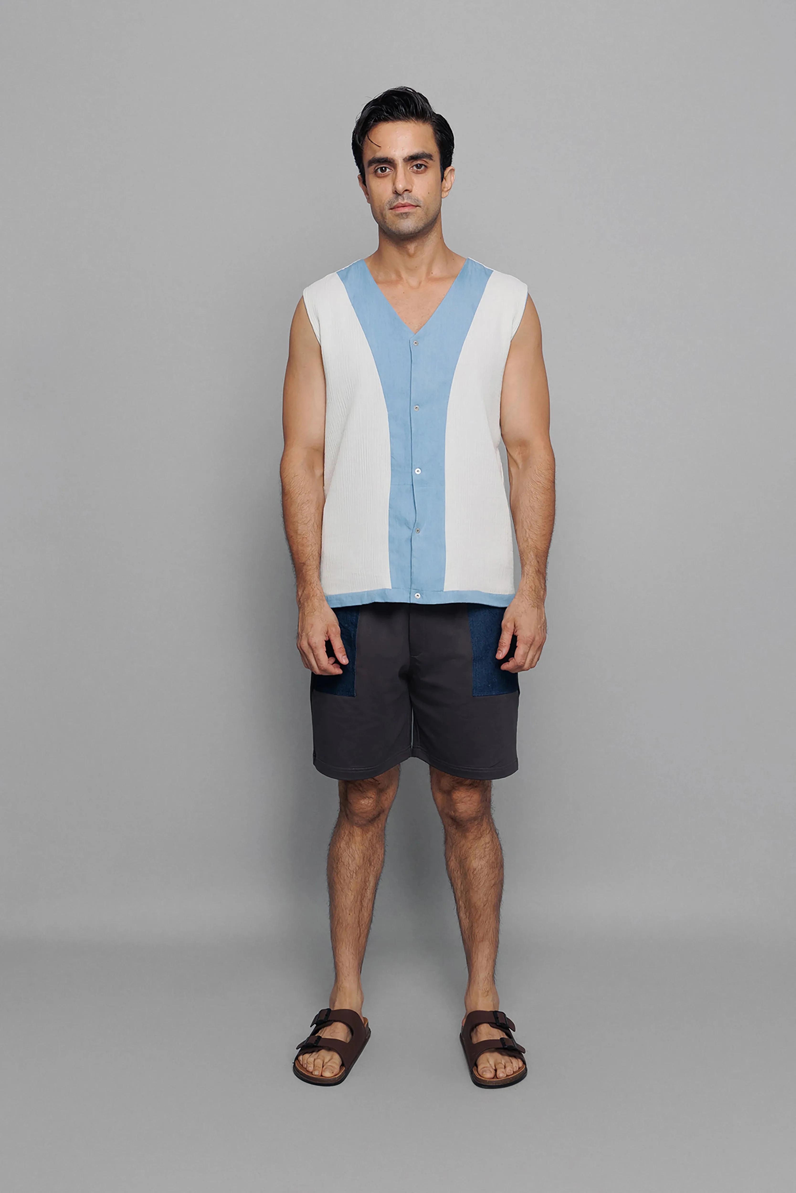 Denim Pocket Shorts