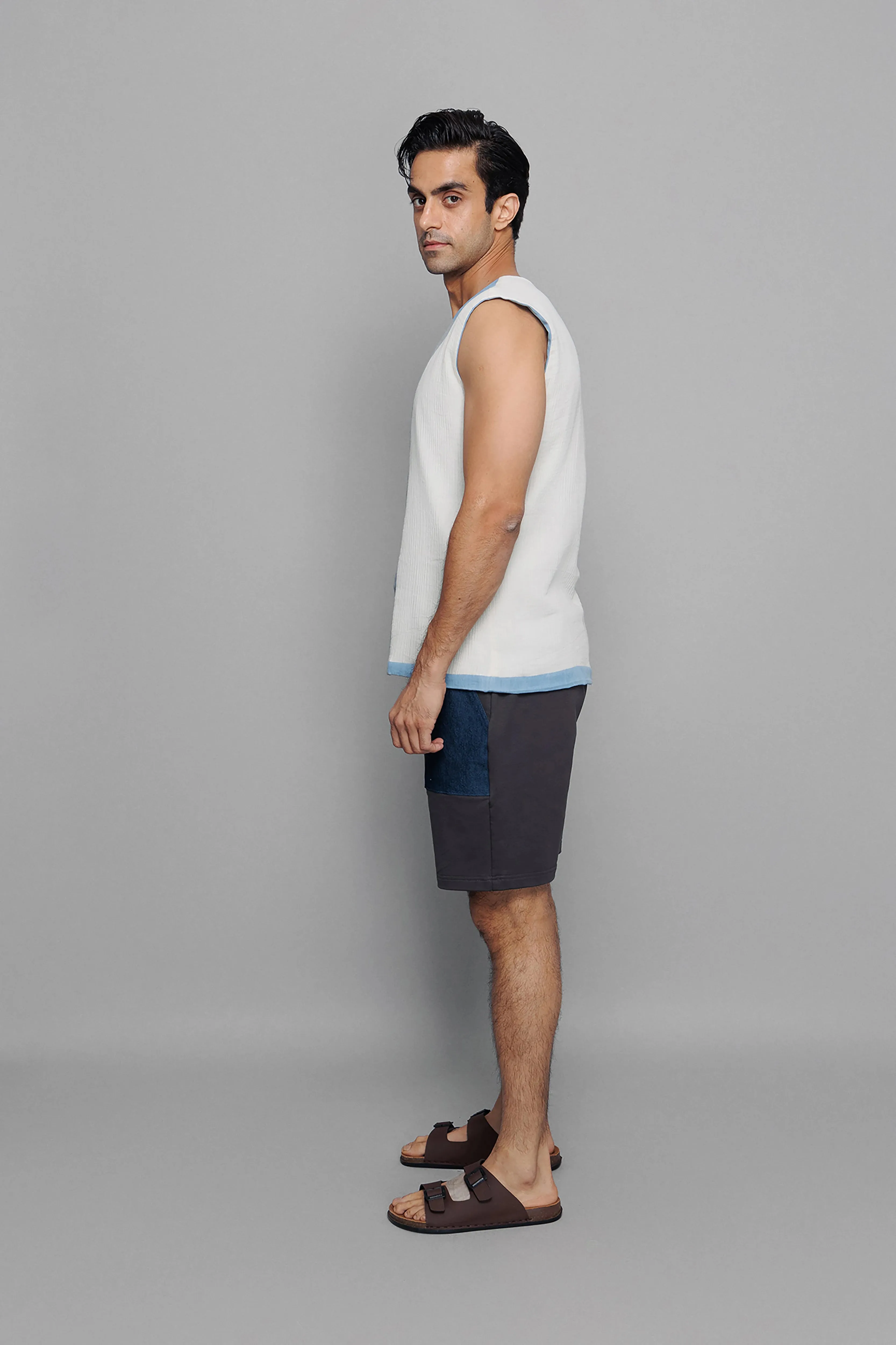 Denim Pocket Shorts