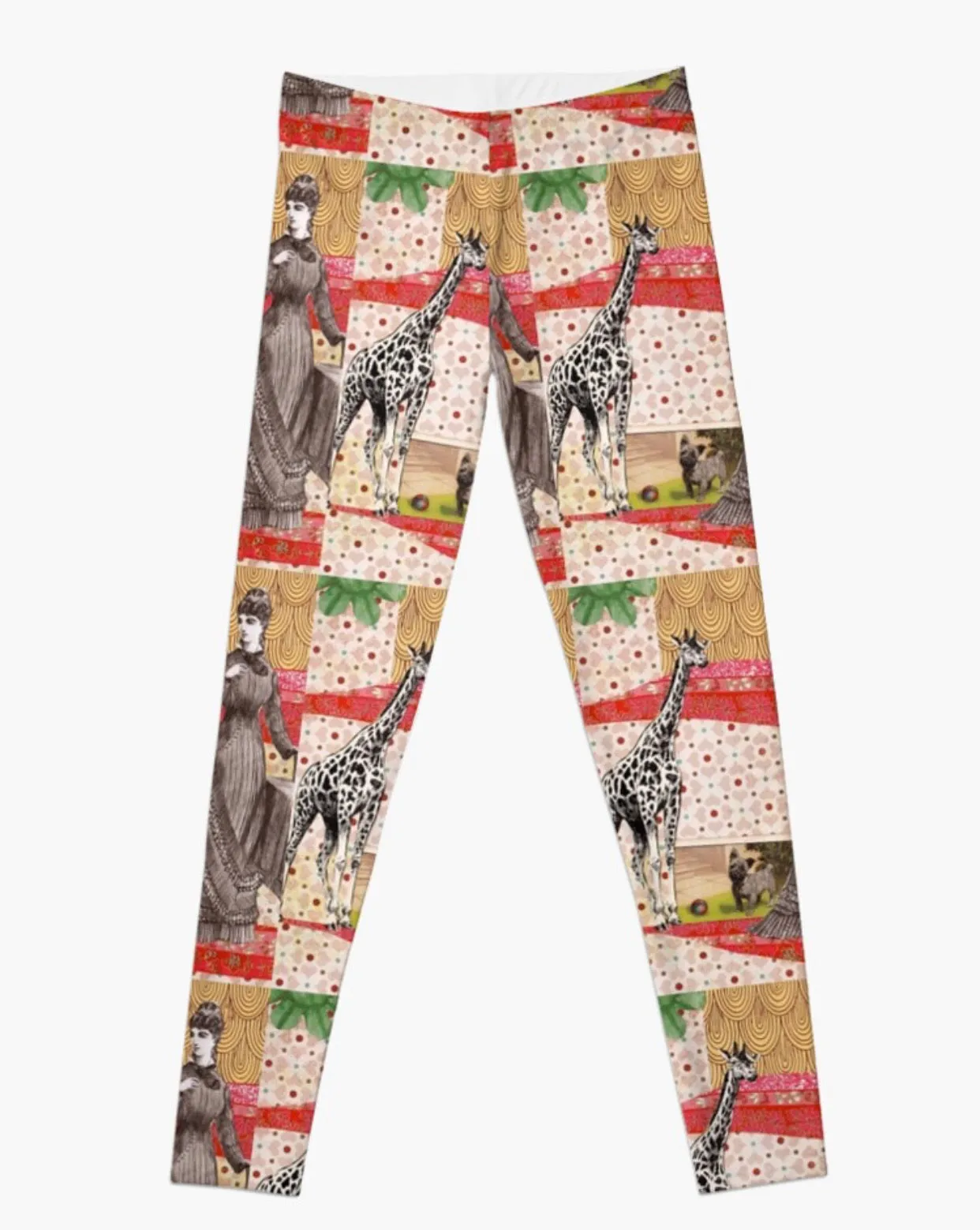 Designer Leggings -Oh Look Toby! There’s A Giraffe