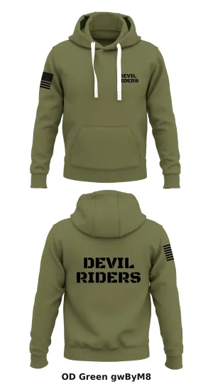 Devil riders Store 1  Core Men's Hooded Performance Sweatshirt - gwByM8