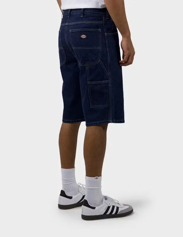 DICKIES - SDX200 11'' Relaxed Fit Denim Carpenter Short - Rinsed Indigo