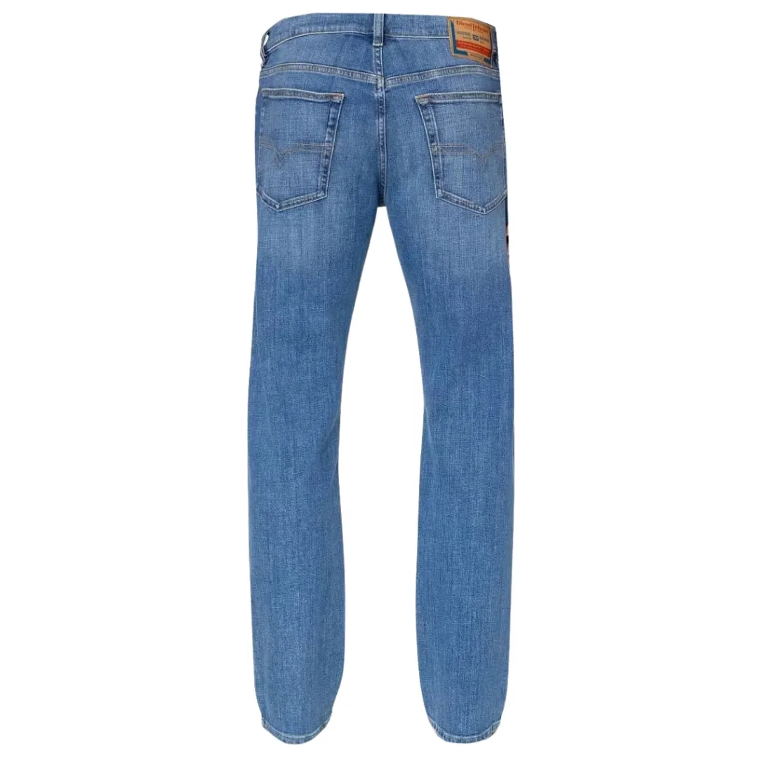 Diesel Mens D-Mihtry 0IHAT Jeans Blue