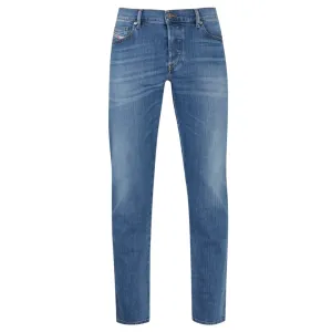 Diesel Mens D-Mihtry 0IHAT Jeans Blue
