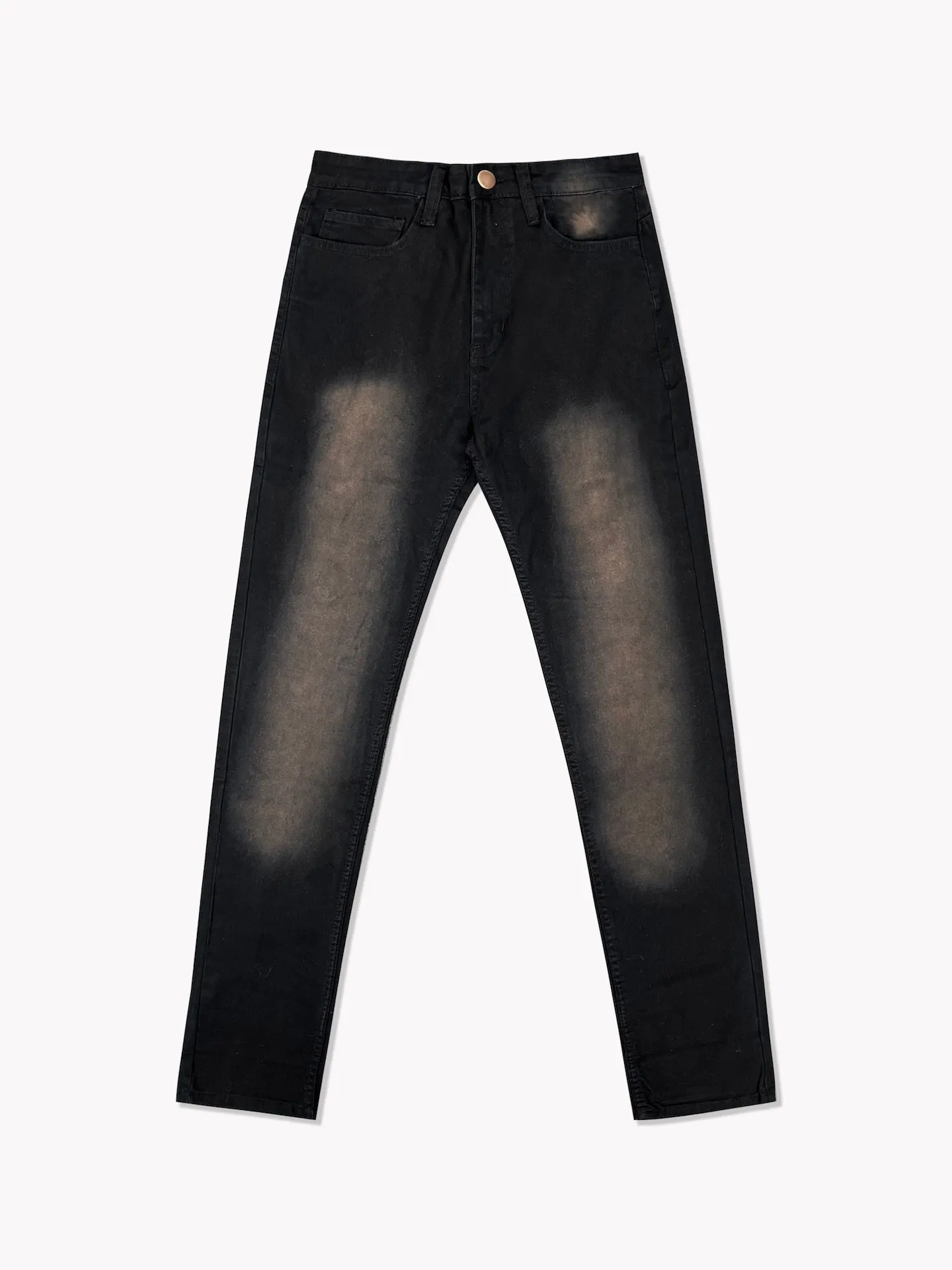 Distressed Denim-Black