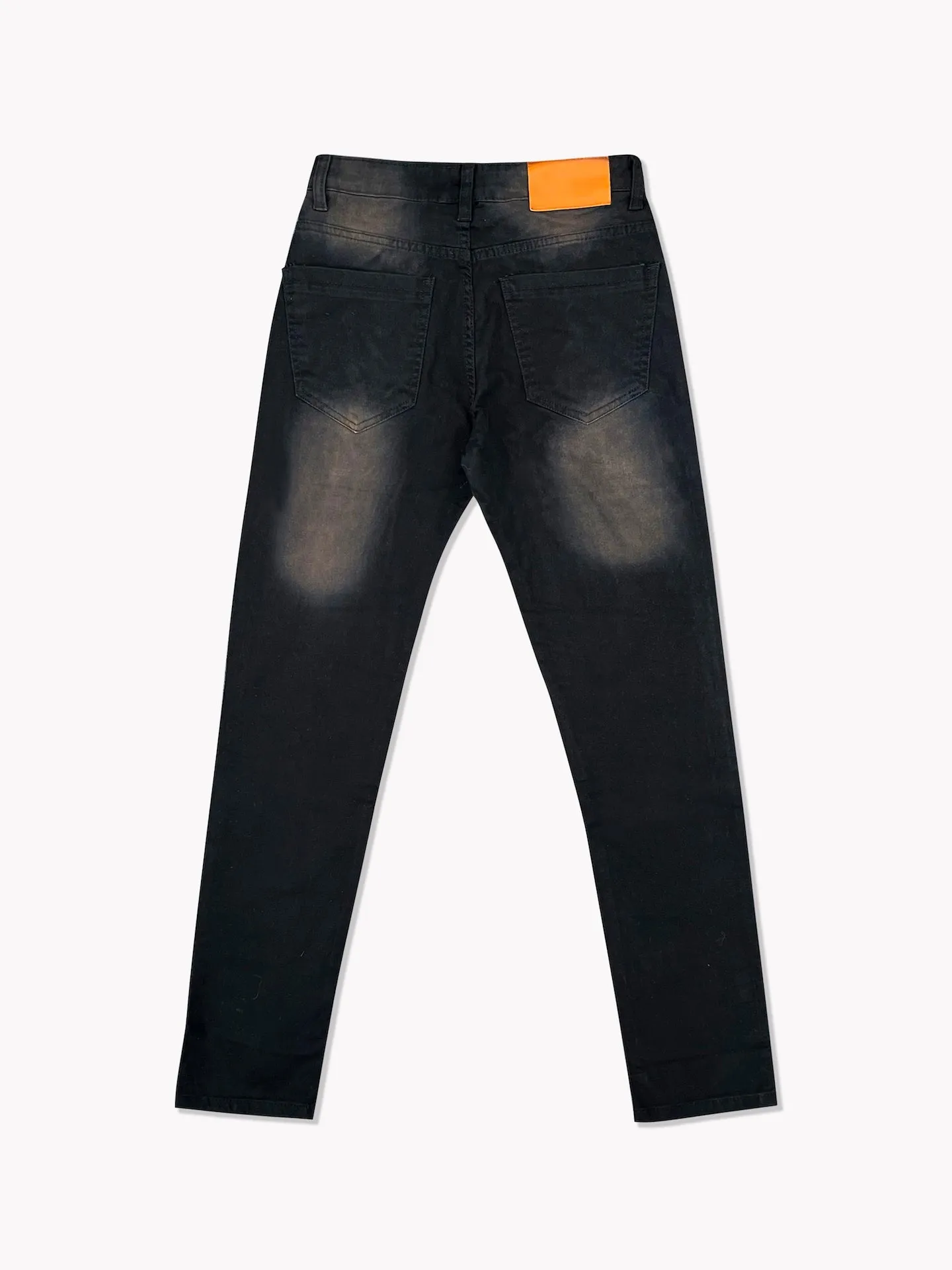 Distressed Denim-Black
