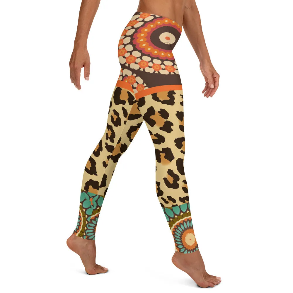 Divine Durga Leggings