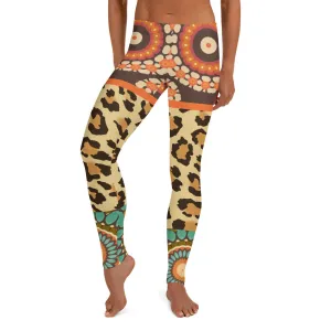 Divine Durga Leggings