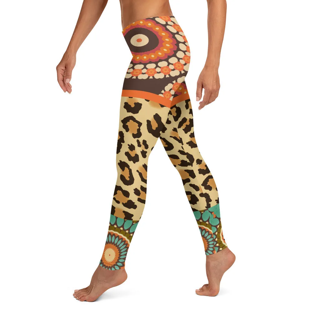 Divine Durga Leggings