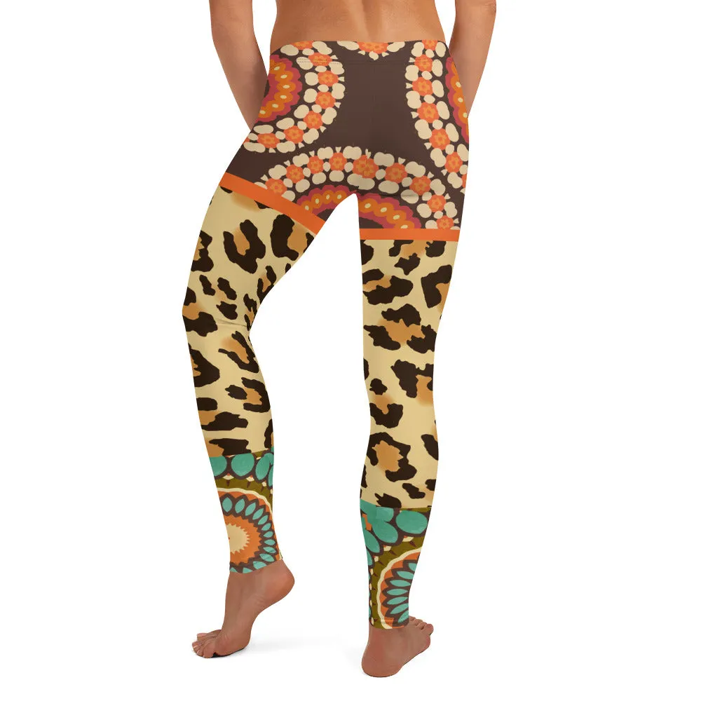Divine Durga Leggings