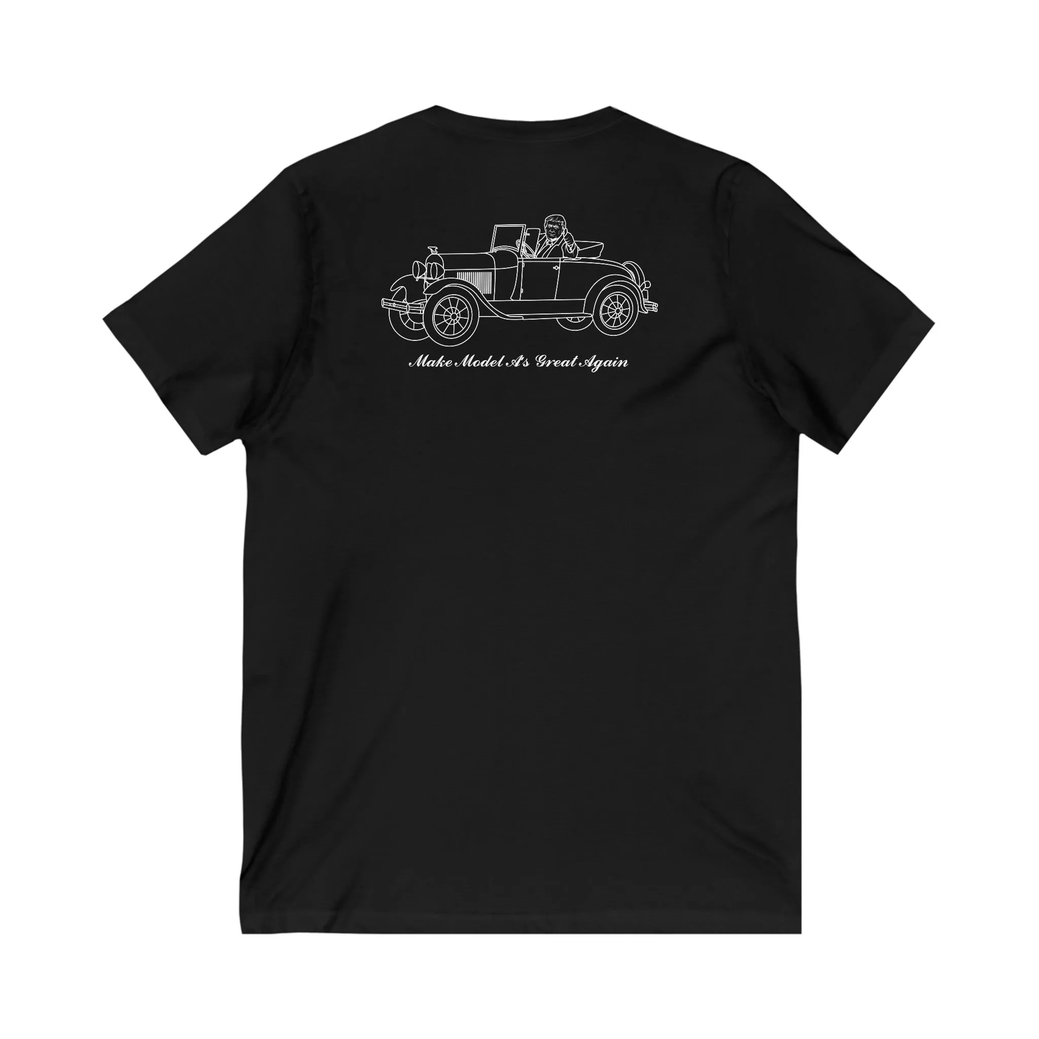 Donald J. Trump Women's V-Neck Shirt