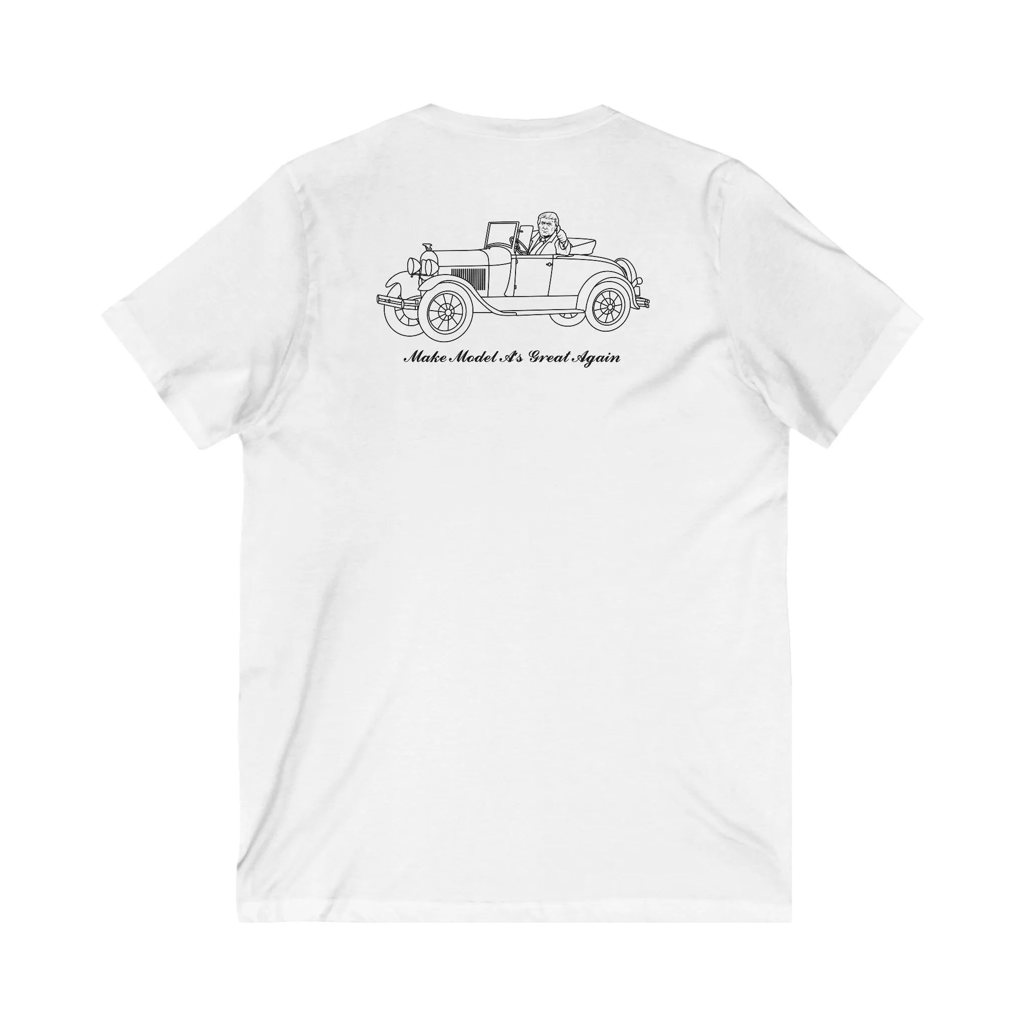 Donald J. Trump Women's V-Neck Shirt