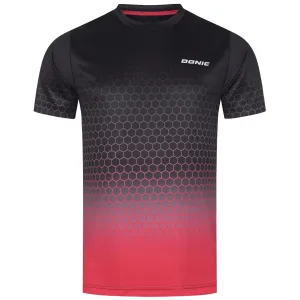 Donic t-shirt Scorpion black/pink