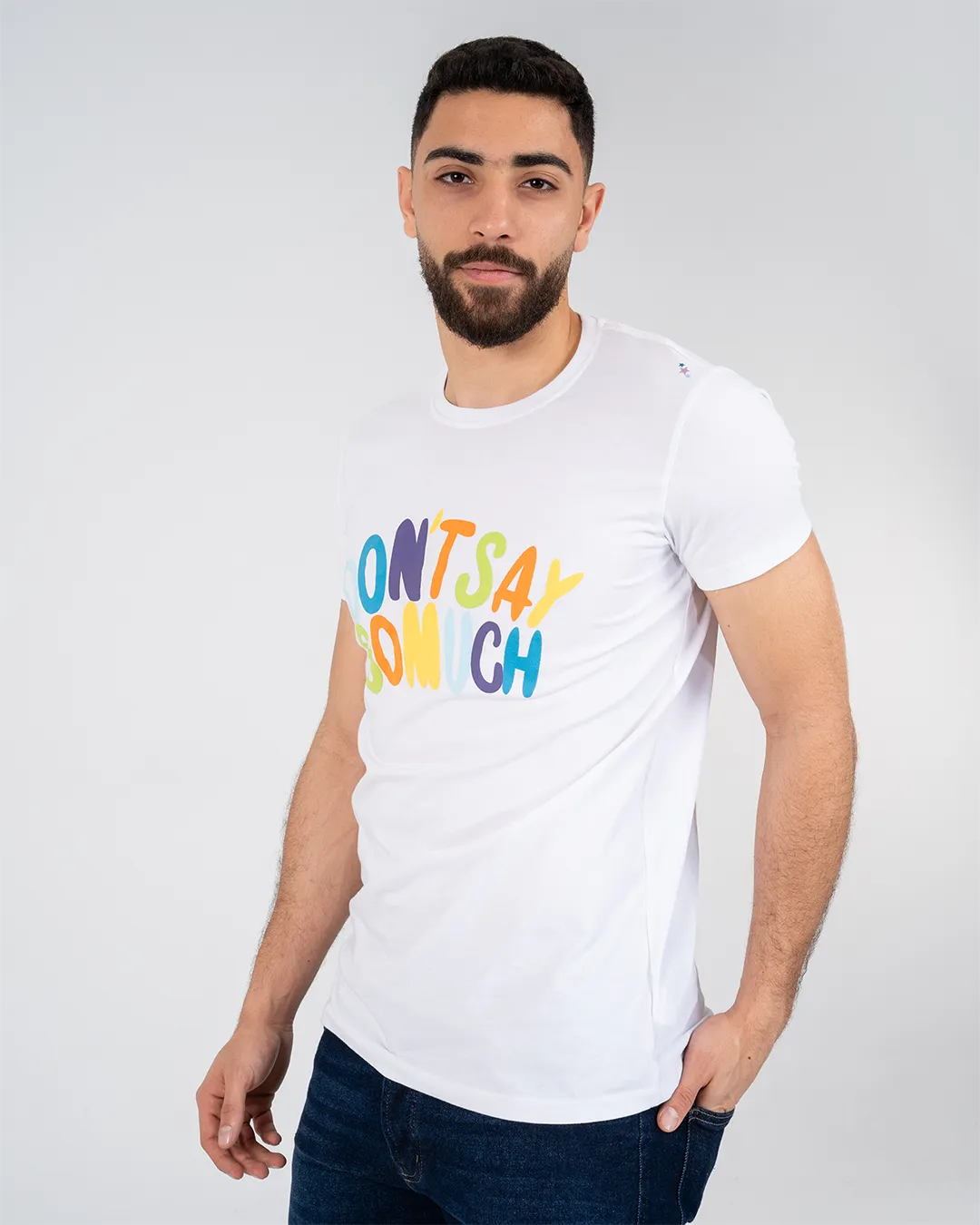 Dont Say Mens Printed T-shirt