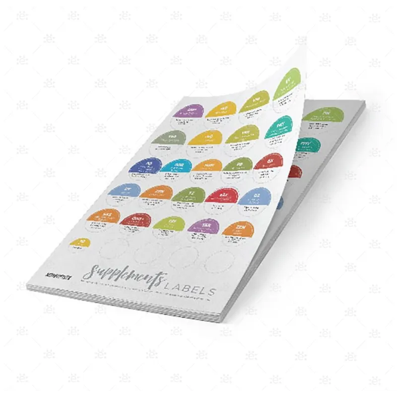 doTERRA Supplements Labels (single sheet of 28 labels)