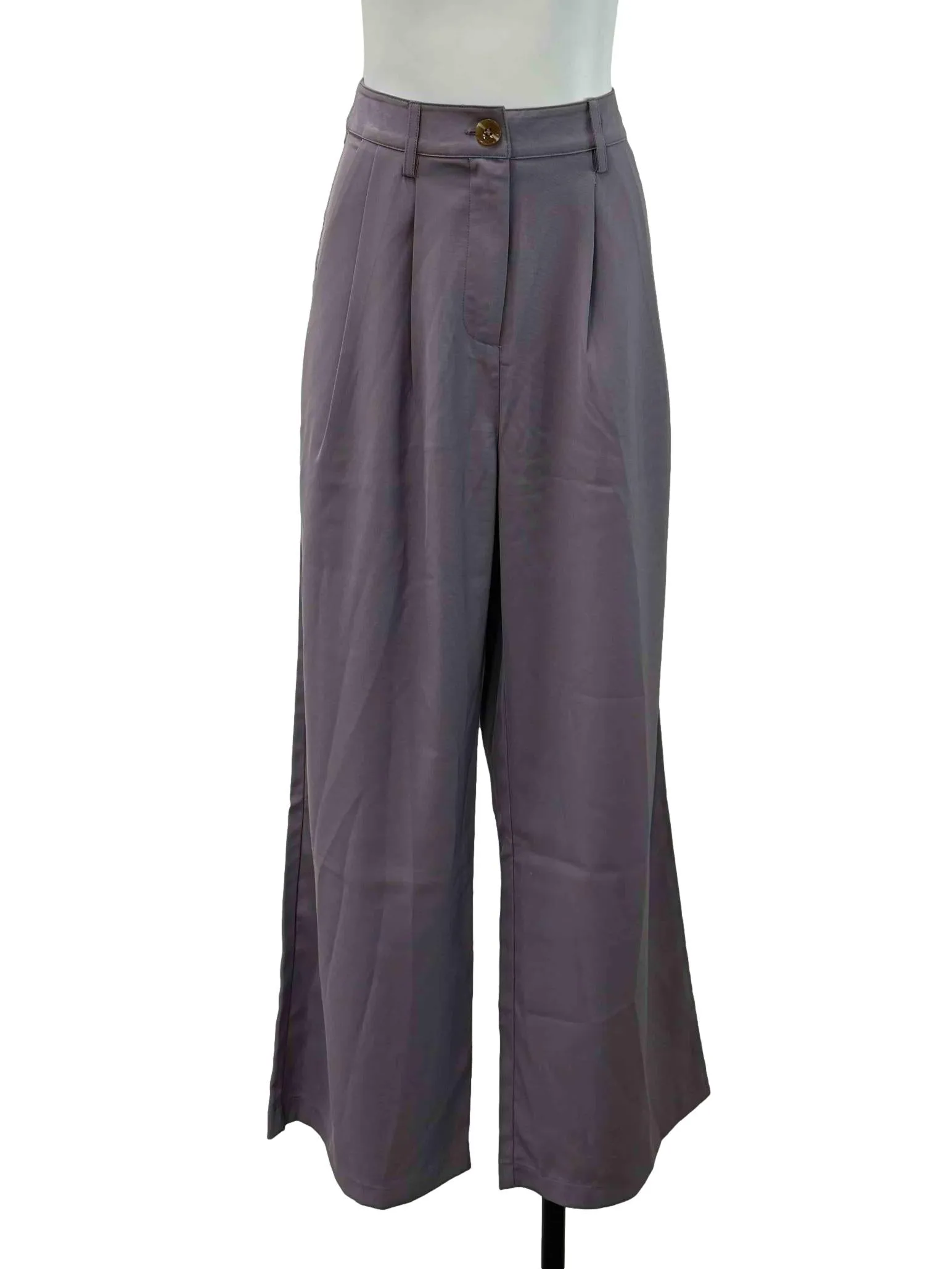 Dusty Purple Straight Pants