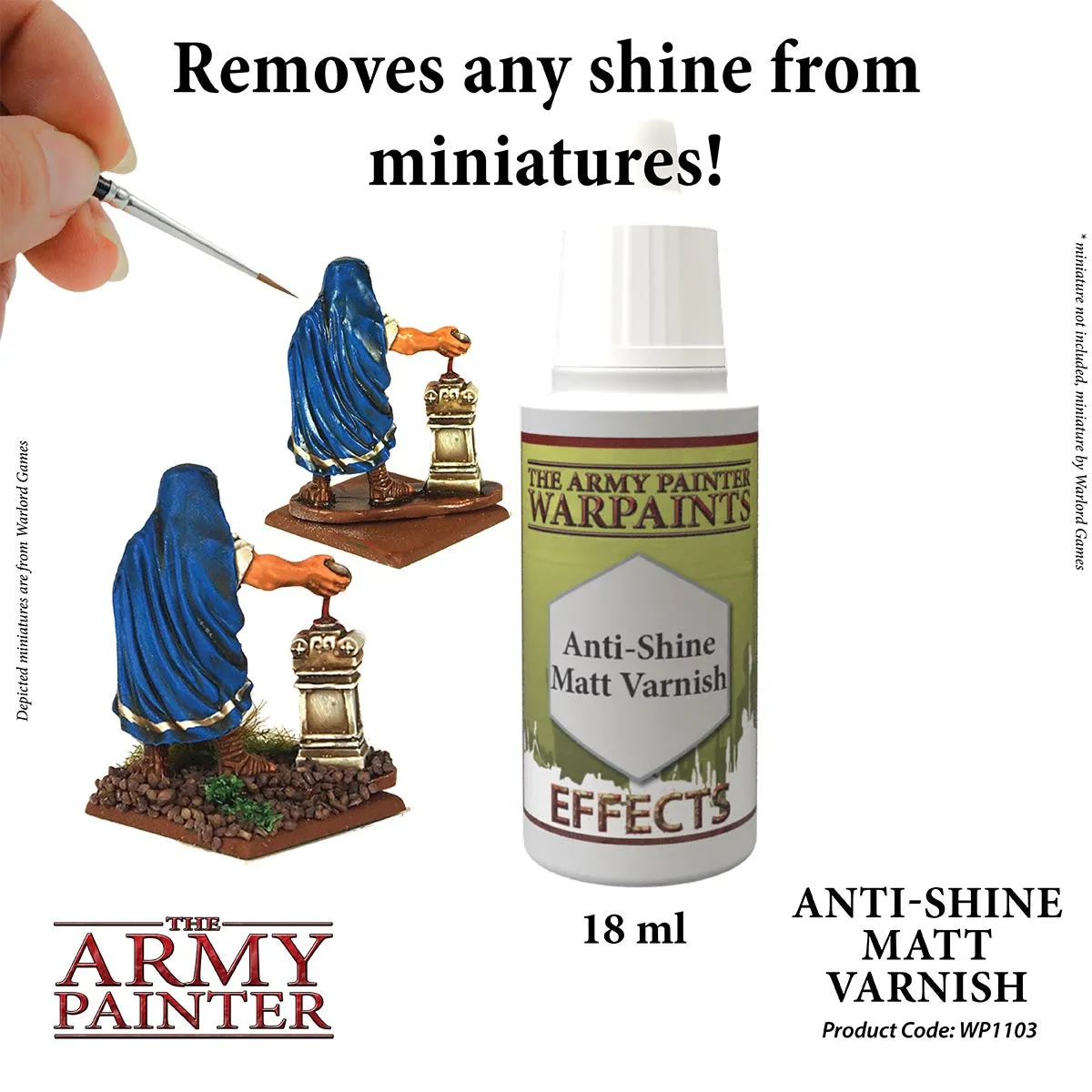Effects Warpaints - Anti-Shine Matt Varnish