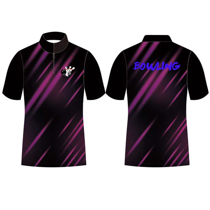 Elite Bowling Polo Shirts - Customizable and Versatile Designs | ZAB Sports Apparel