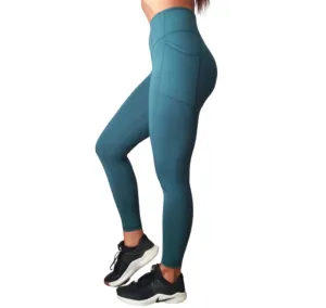 Empower Leggings - Blue Teal