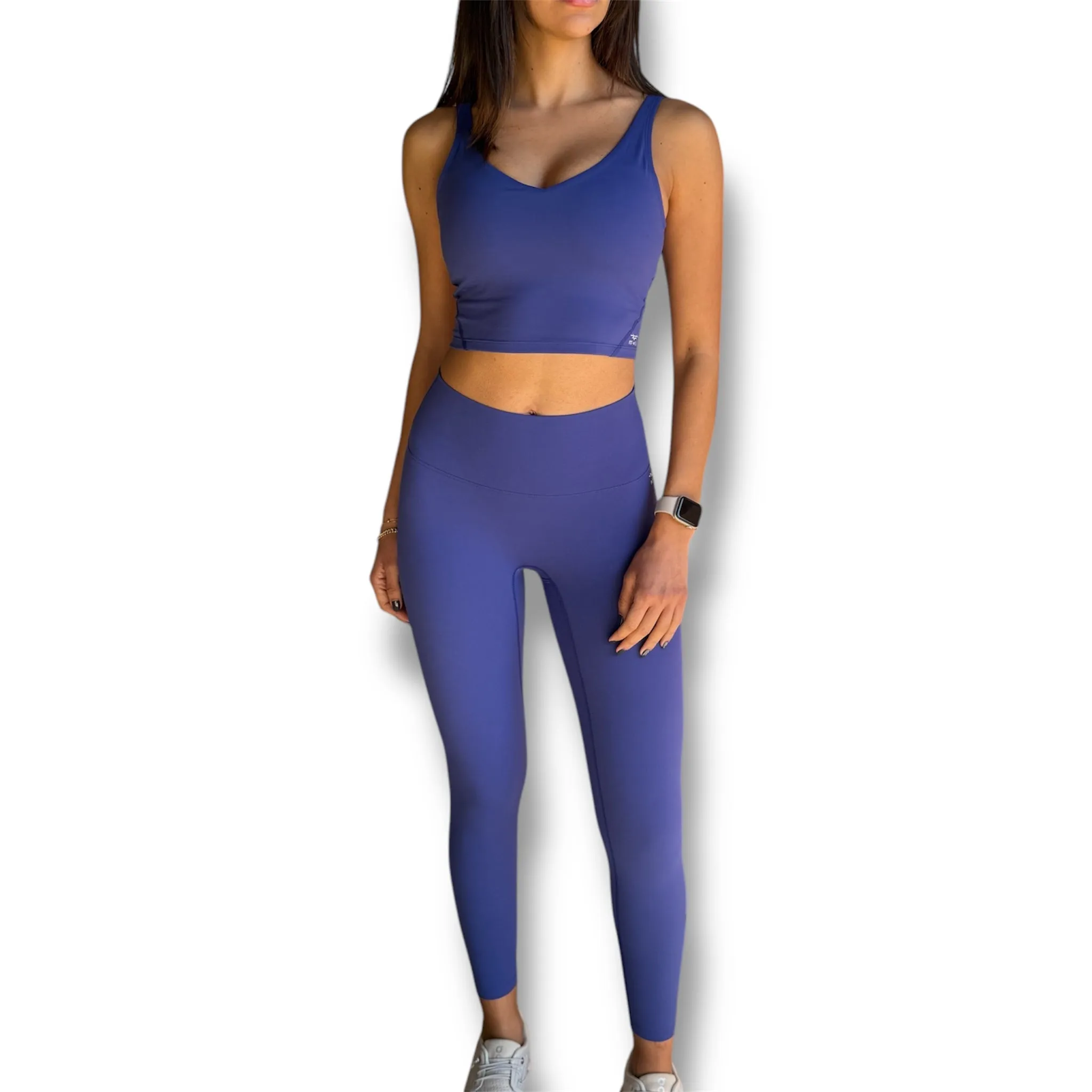 Essential Padded Top - Blue Iris