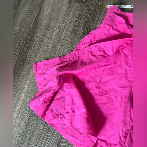 Eudon Choi size 0 pink pleated shorts