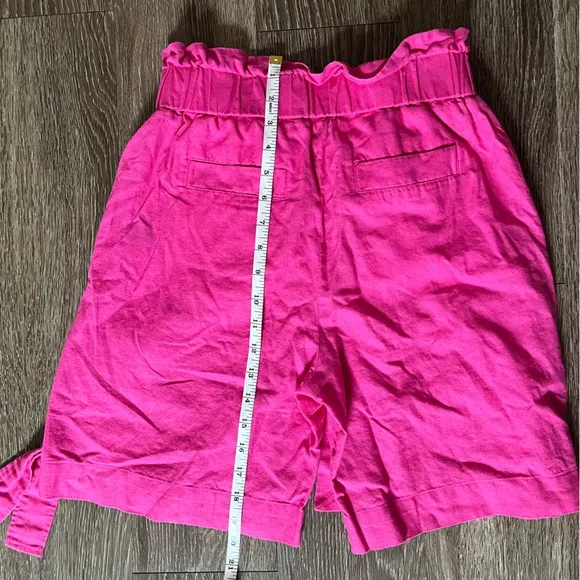 Eudon Choi size 0 pink pleated shorts