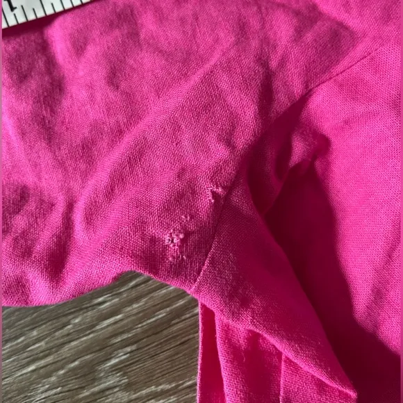 Eudon Choi size 0 pink pleated shorts