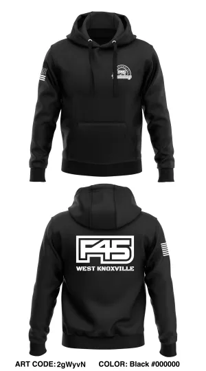 F45 Training West Knoxville Store 1  Core Men's Hooded Performance Sweatshirt - 2gWyvN