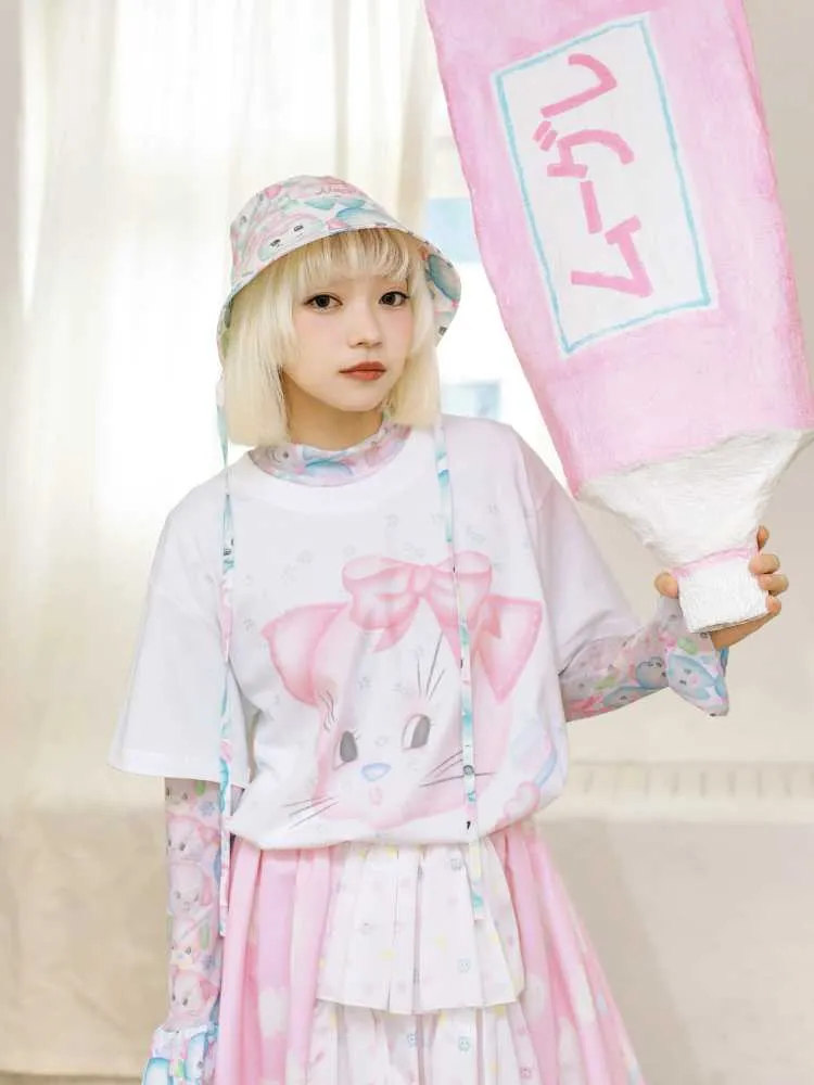 Fancy Animal Print Loose Tee