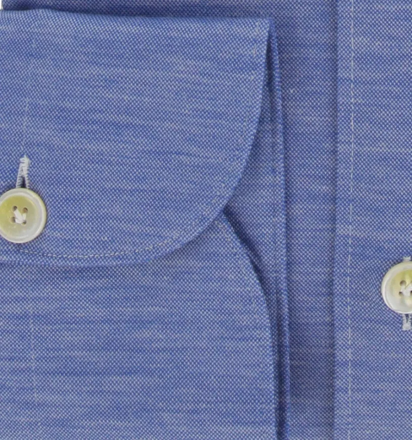 Finamore Napoli Blue Shirt - Slim