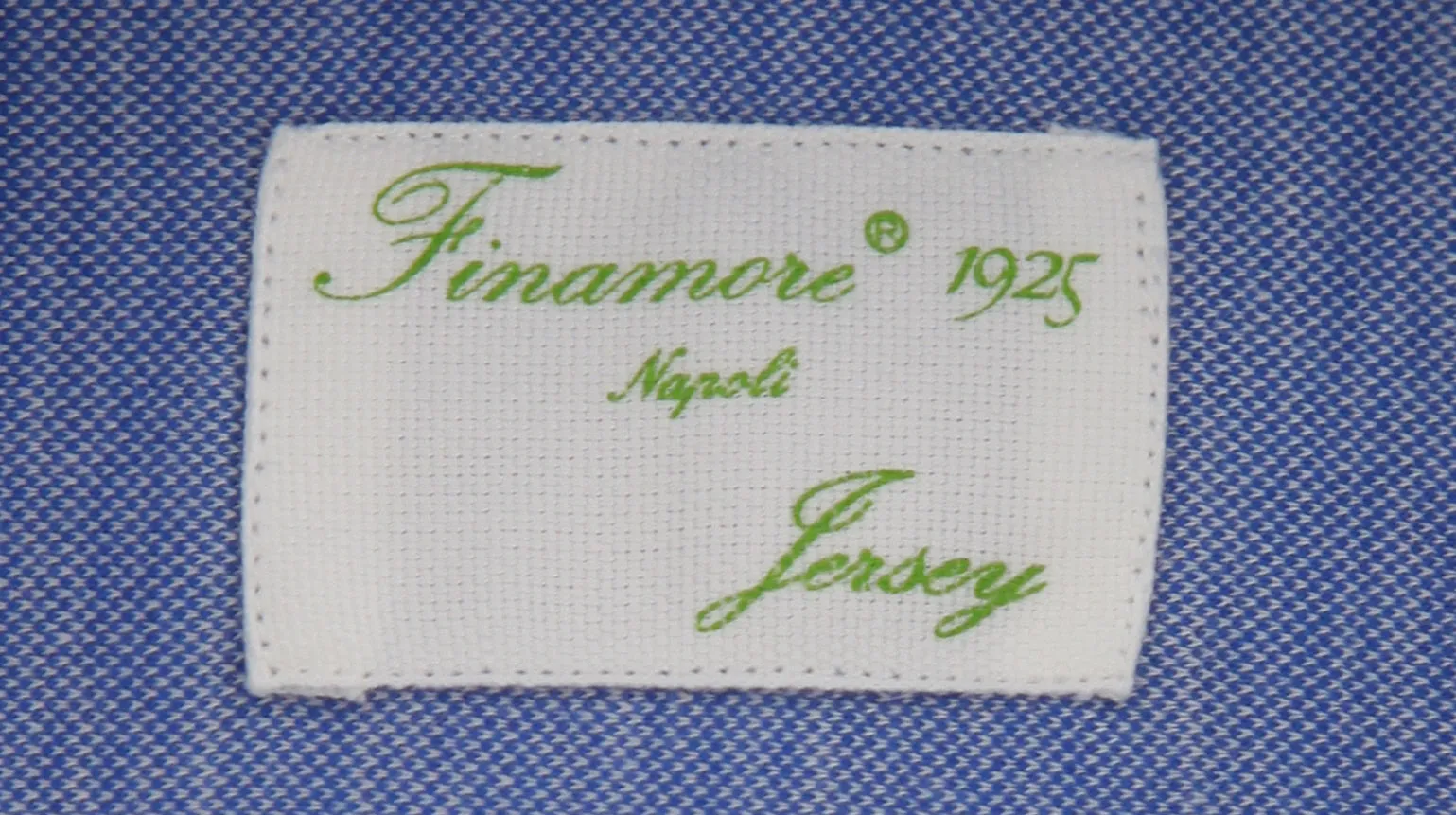 Finamore Napoli Blue Shirt - Slim