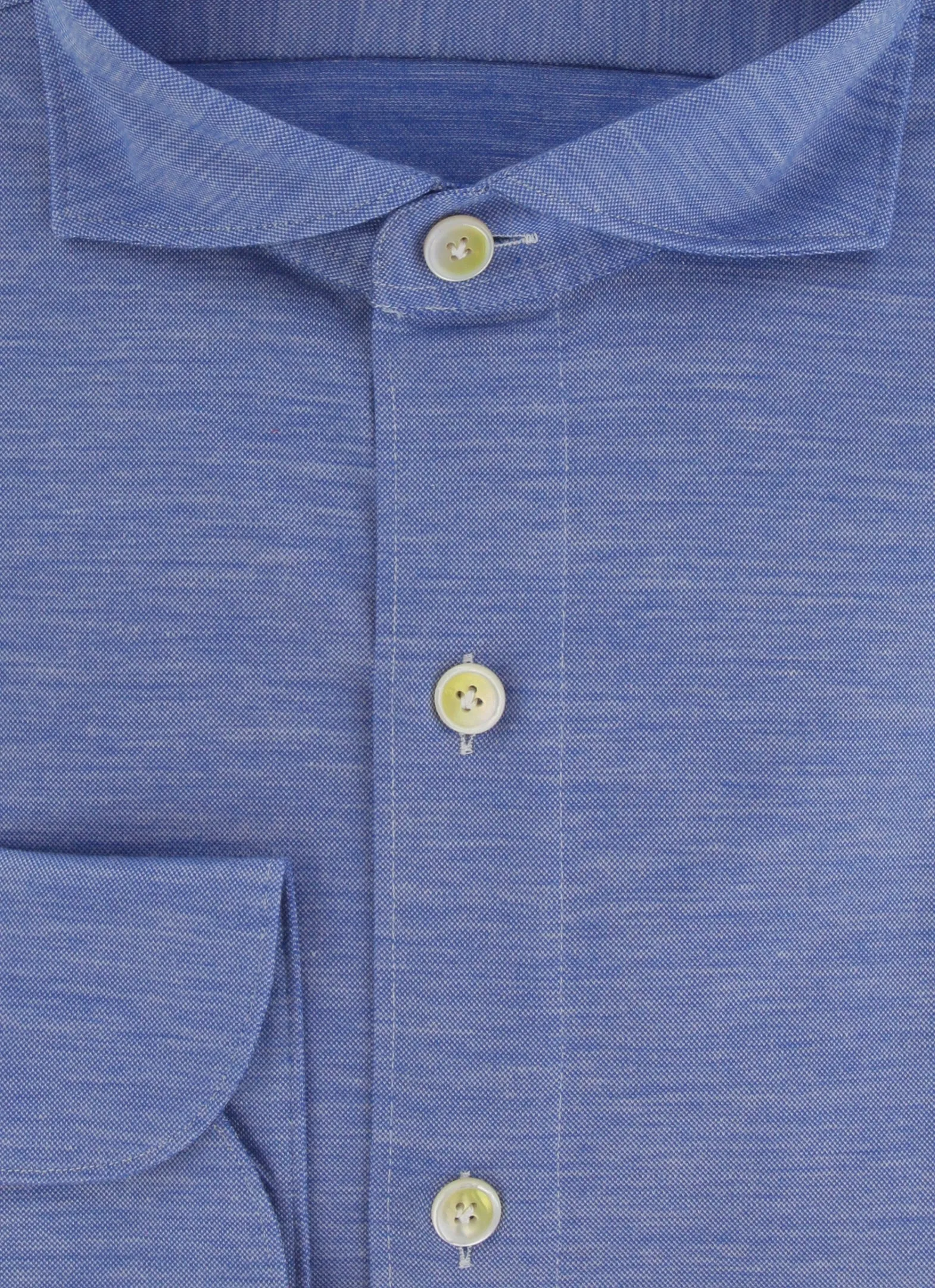 Finamore Napoli Blue Shirt - Slim