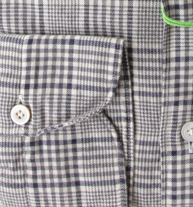 Finamore Napoli Dark Gray Shirt - Extra Slim