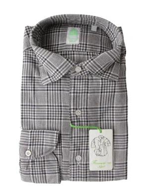 Finamore Napoli Dark Gray Shirt - Extra Slim