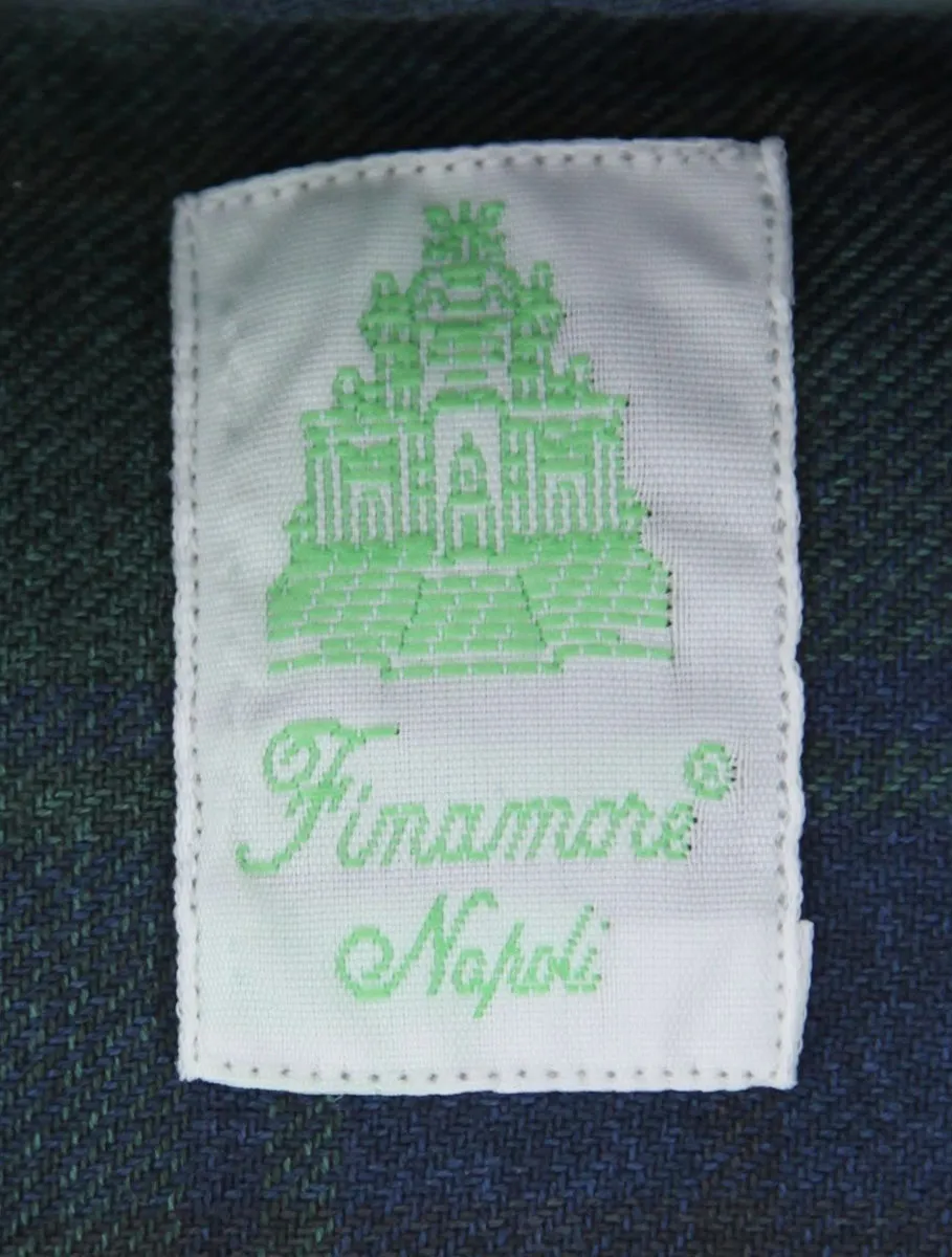 Finamore Napoli Dark Green Shirt - Extra Slim