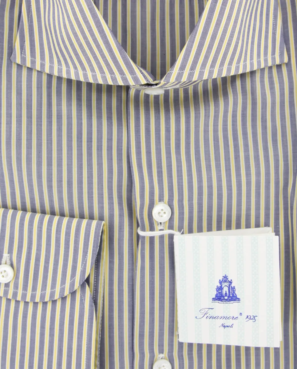 Finamore Napoli Gray Shirt - Slim