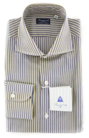 Finamore Napoli Gray Shirt - Slim