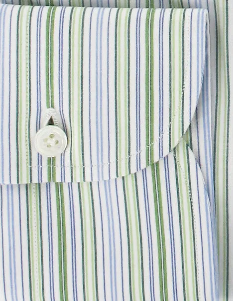 Finamore Napoli Green Shirt – Size: 16 US / 41 EU
