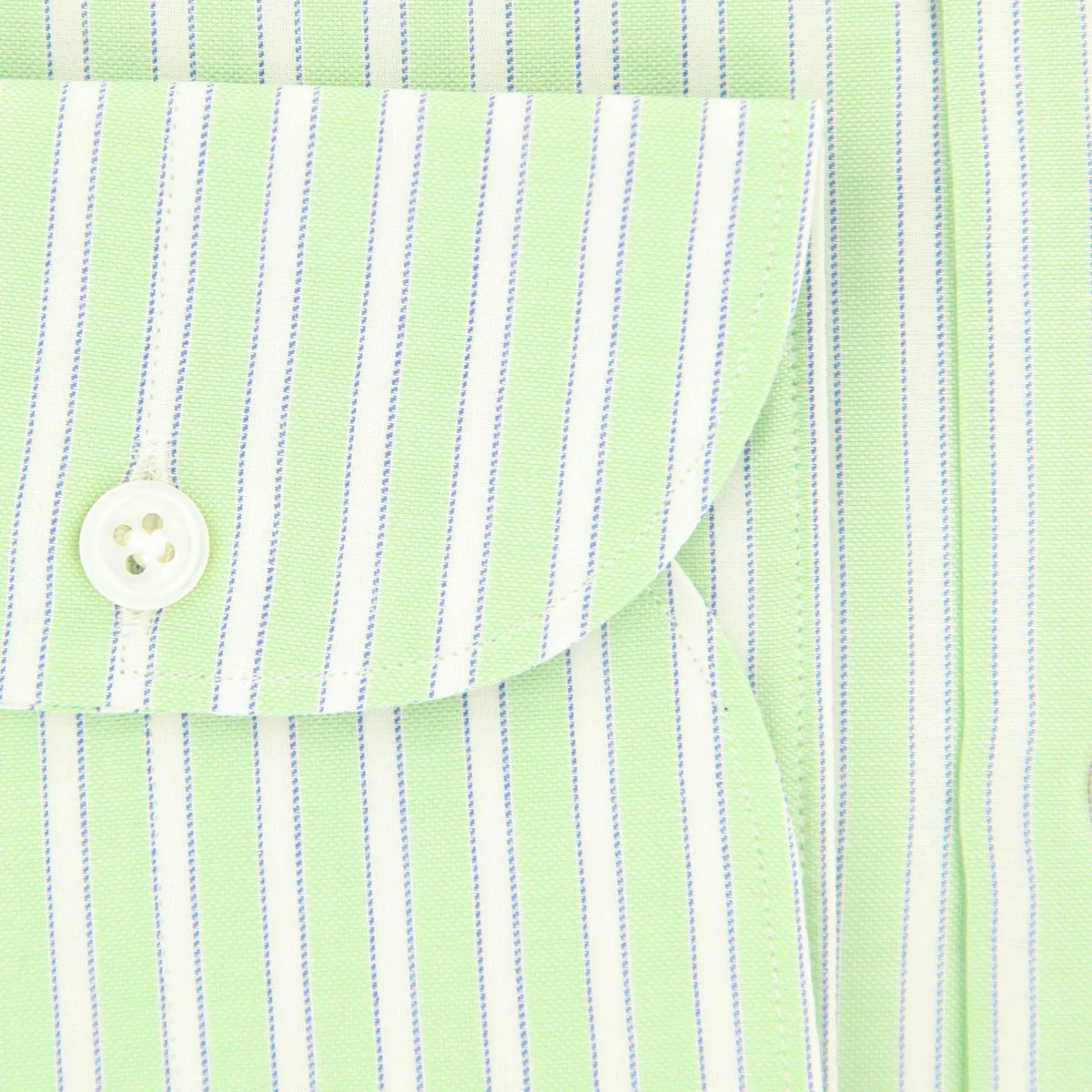 Finamore Napoli Green Shirt - Slim