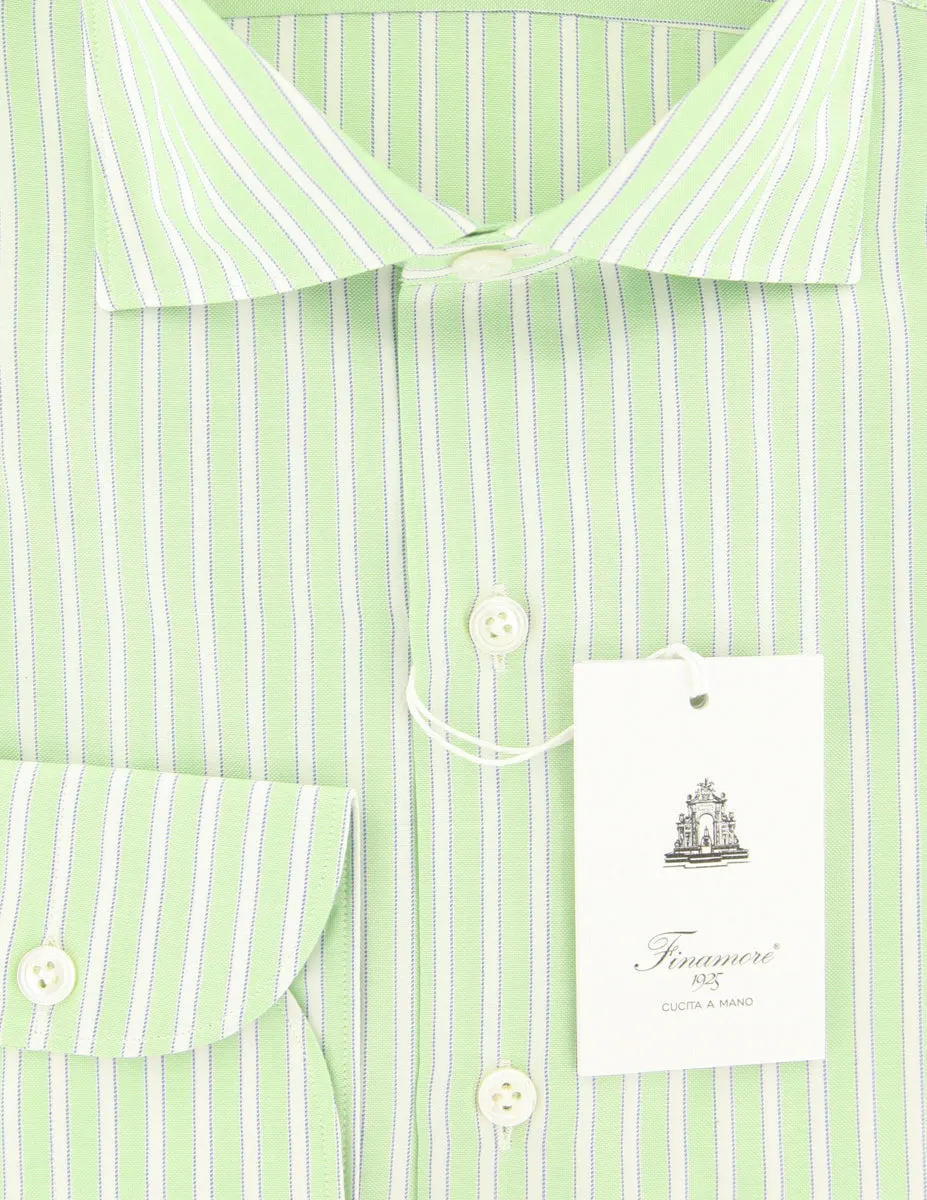 Finamore Napoli Green Shirt - Slim