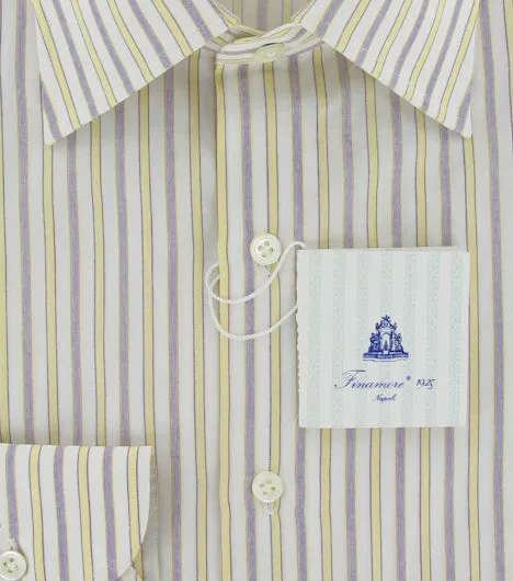 Finamore Napoli Lavender Purple Shirt – Size: 16 US / 41 EU