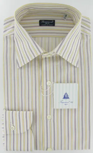 Finamore Napoli Lavender Purple Shirt – Size: 16 US / 41 EU