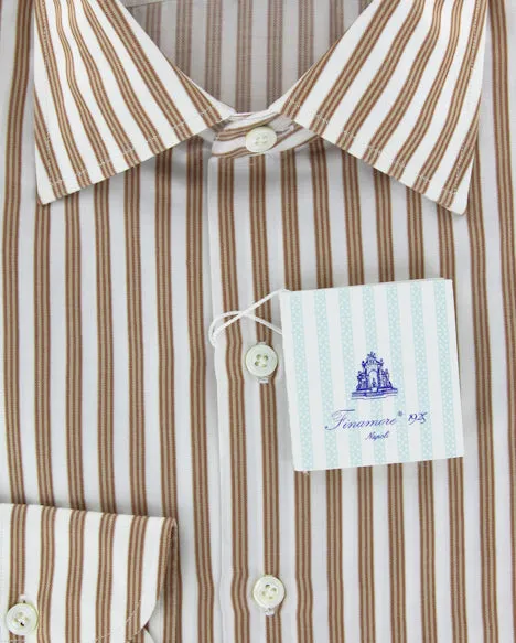 Finamore Napoli Orange Shirt – Size: 15.75 US / 40 EU