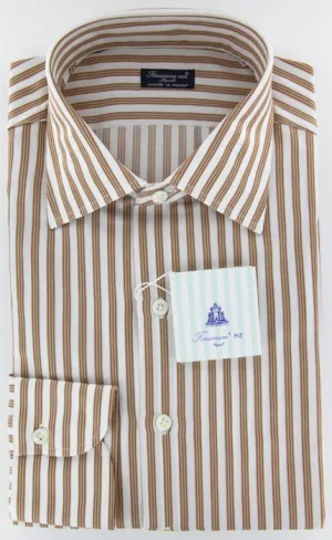 Finamore Napoli Orange Shirt – Size: 15.75 US / 40 EU
