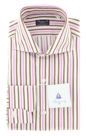Finamore Napoli Pink Shirt - Slim