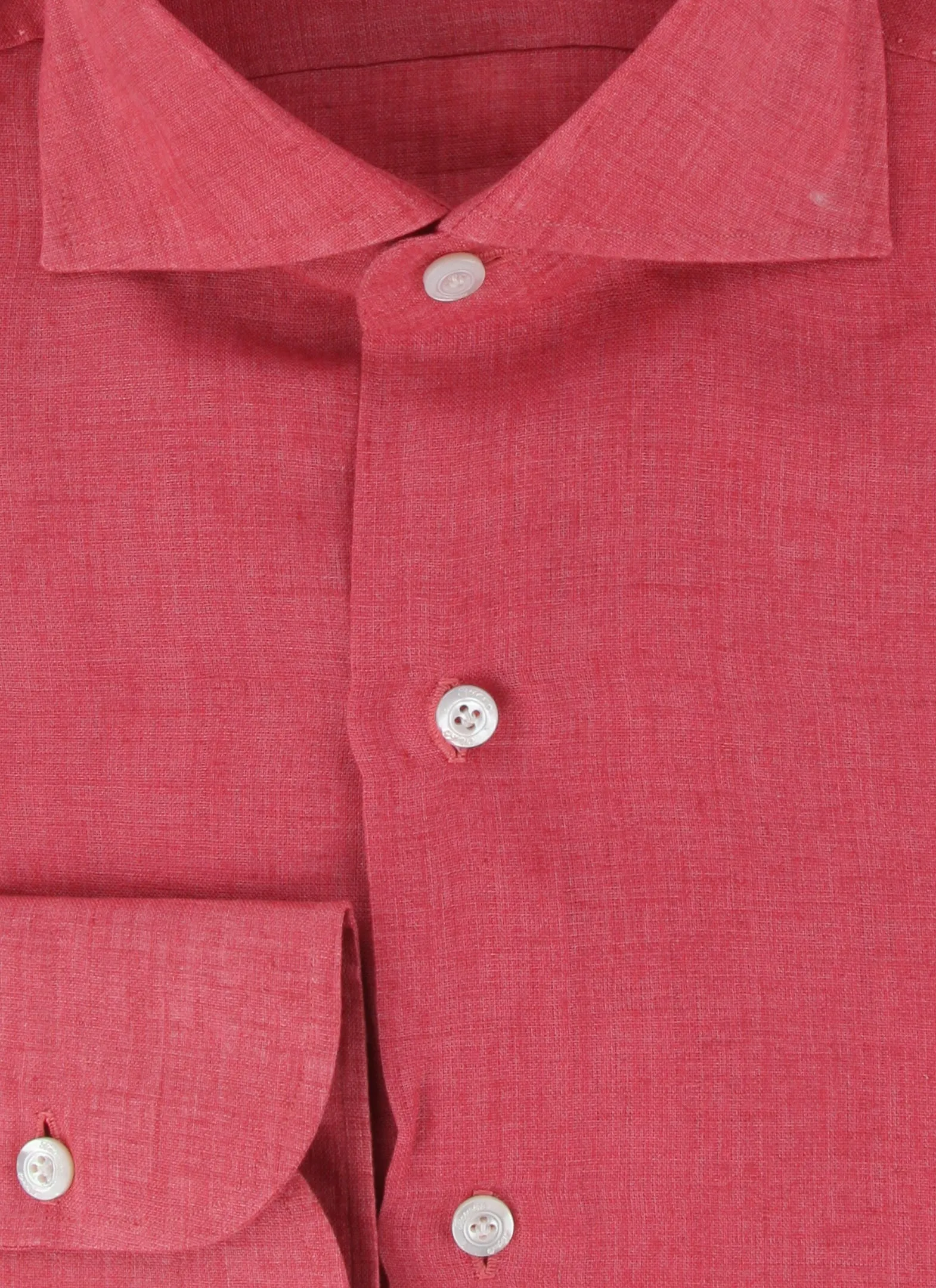 Finamore Napoli Red Shirt - Slim
