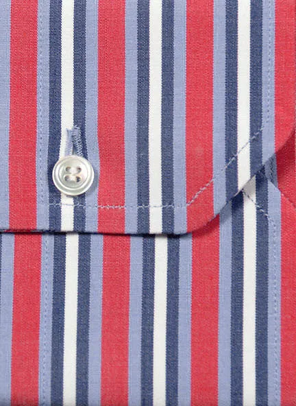 Finamore Napoli Red Shirt - Slim