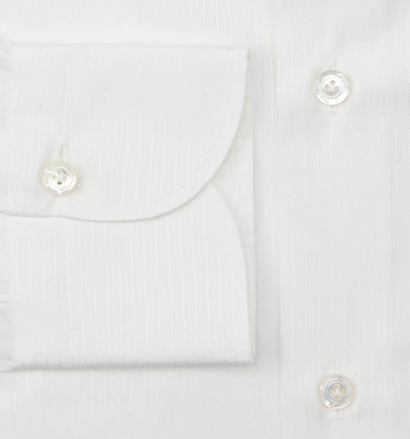 Finamore Napoli White Shirt - Slim